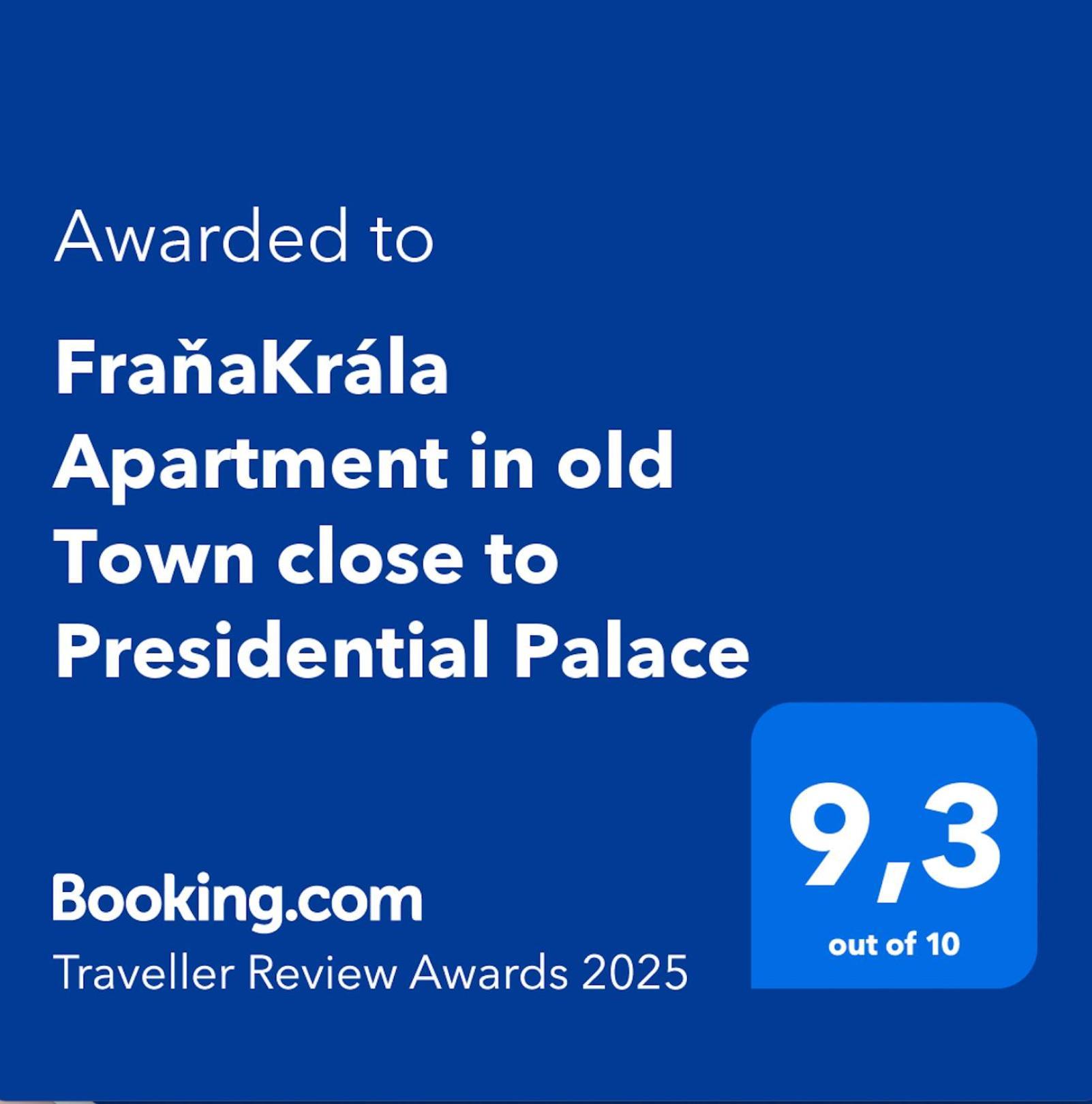Franakrala Apartment In Old Town Close To Presidential Palace Братислава Екстер'єр фото